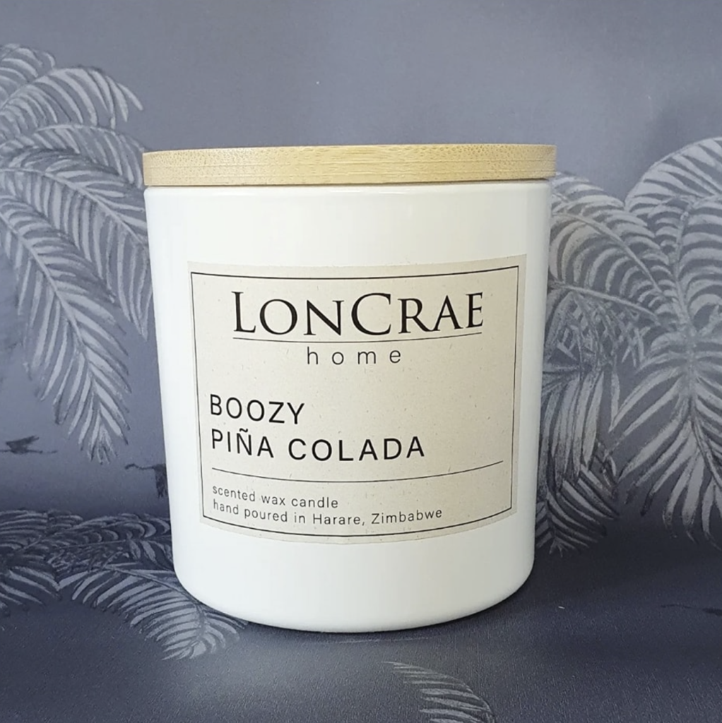 Boozy Pina Colada Candle