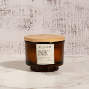 Whiskey and Tuscan Leather Candle - Small